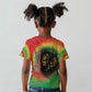 Juneteenth Freedom Day Kid T shirt Reggae Tie Dye Style