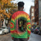 Juneteenth Freedom Day Long Sleeve Shirt Reggae Tie Dye Style LT05