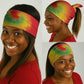 Juneteenth Freedom Day Neck Gaiter Reggae Tie Dye Style - African Pride