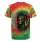 Juneteenth Freedom Day Rugby Jersey Reggae Tie Dye Style