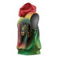 Juneteenth Freedom Day Sleeveless Hoodie Reggae Tie Dye Style - African Pride