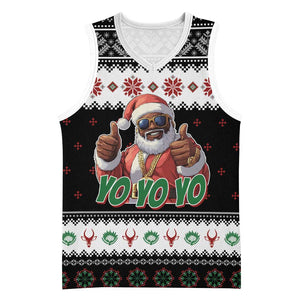 South Africa Christmas Basketball Jersey Hip Hop Santa Claus - African Pride
