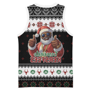 South Africa Christmas Basketball Jersey Hip Hop Santa Claus - African Pride