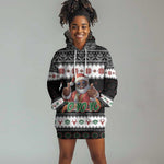 South Africa Christmas Hoodie Dress Hip Hop Santa Claus
