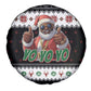 South Africa Christmas Spare Tire Cover Hip Hop Santa Claus