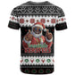 South Africa Christmas T shirt Hip Hop Santa Claus