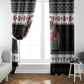 South Africa Christmas Window Curtain Hip Hop Santa Claus