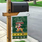 South Africa Christmas Garden Flag Funny Santa Riding Springbok
