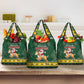 South Africa Christmas Grocery Bag Funny Santa Riding Springbok