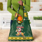 South Africa Christmas Grocery Bag Funny Santa Riding Springbok