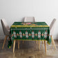 South Africa Christmas Tablecloth Funny Santa Riding Springbok
