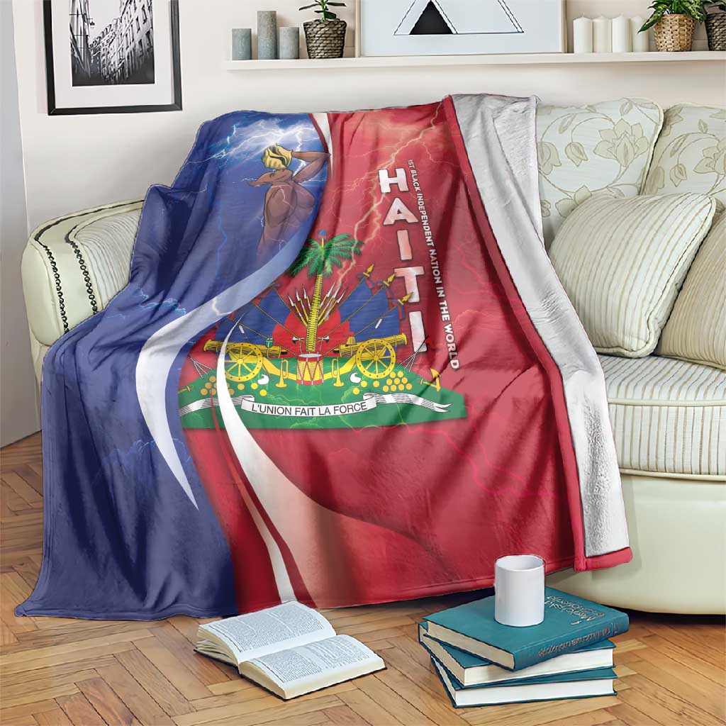 Haiti Independence Day Blanket The First Black Independent Nation - African Pride