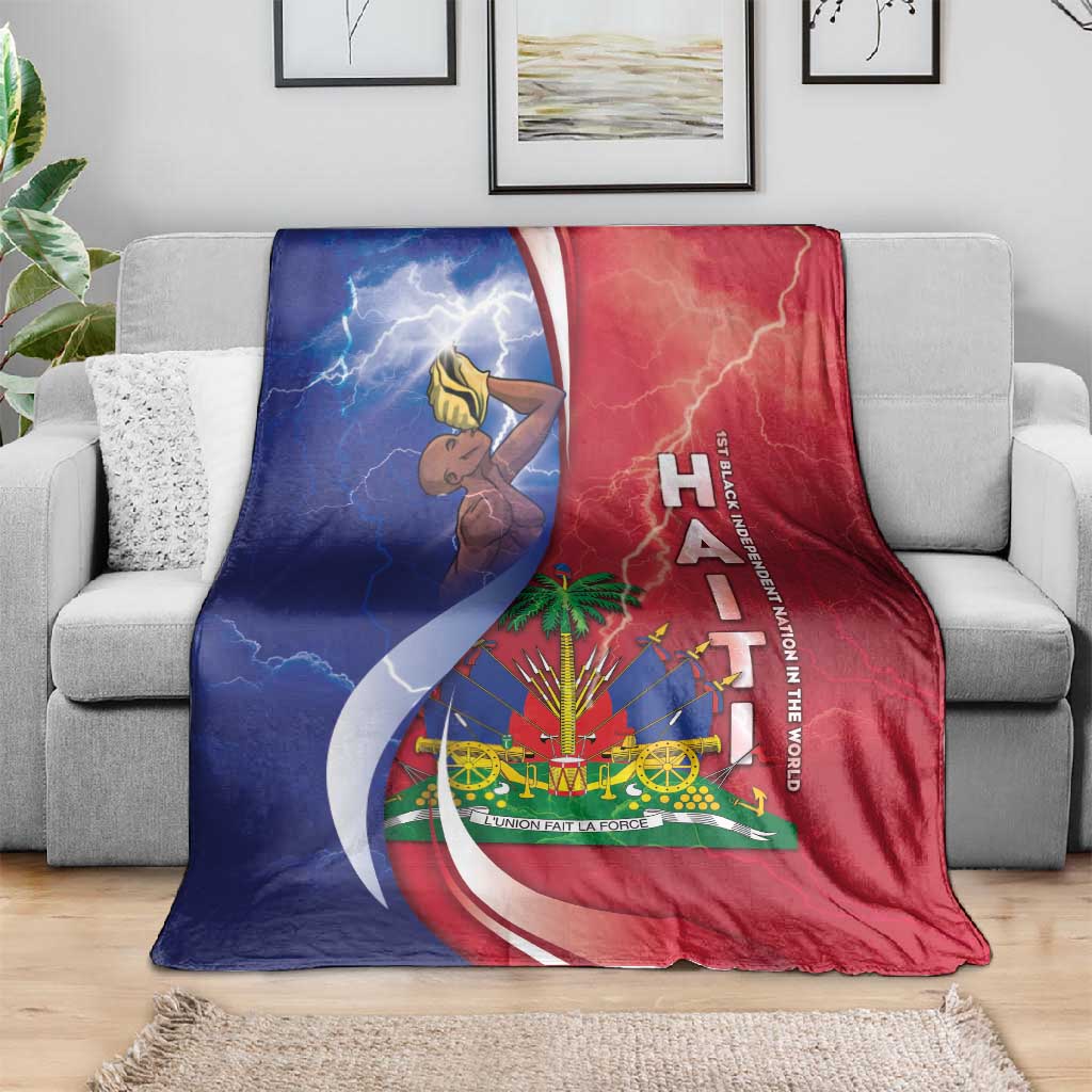 Haiti Independence Day Blanket The First Black Independent Nation - African Pride