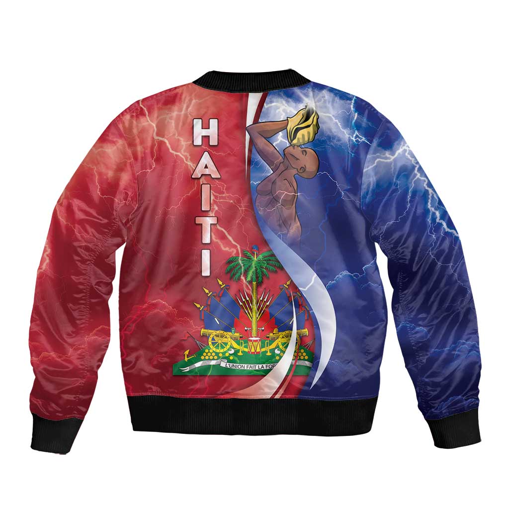 Haiti Independence Day Bomber Jacket The First Black Independent Nation - African Pride
