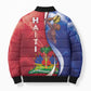 Haiti Independence Day Bomber Puffer Jacket The First Black Independent Nation
