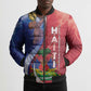 Haiti Independence Day Bomber Puffer Jacket The First Black Independent Nation