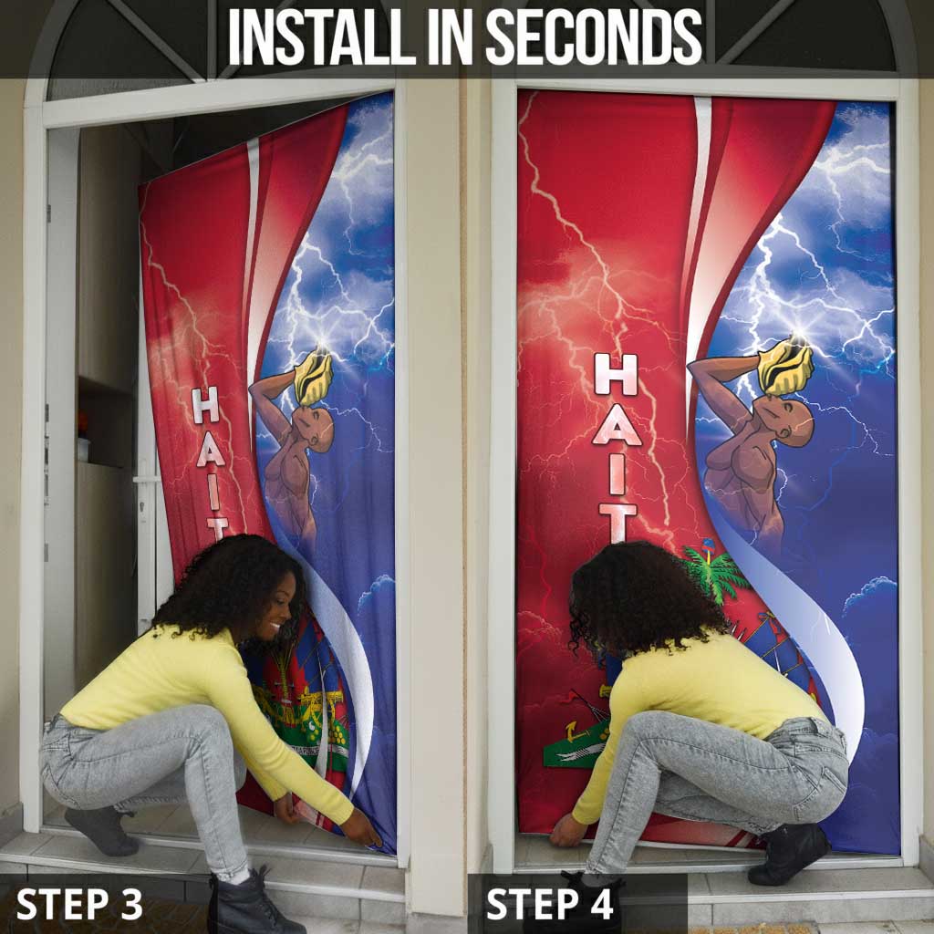 Haiti Independence Day Door Cover The First Black Independent Nation