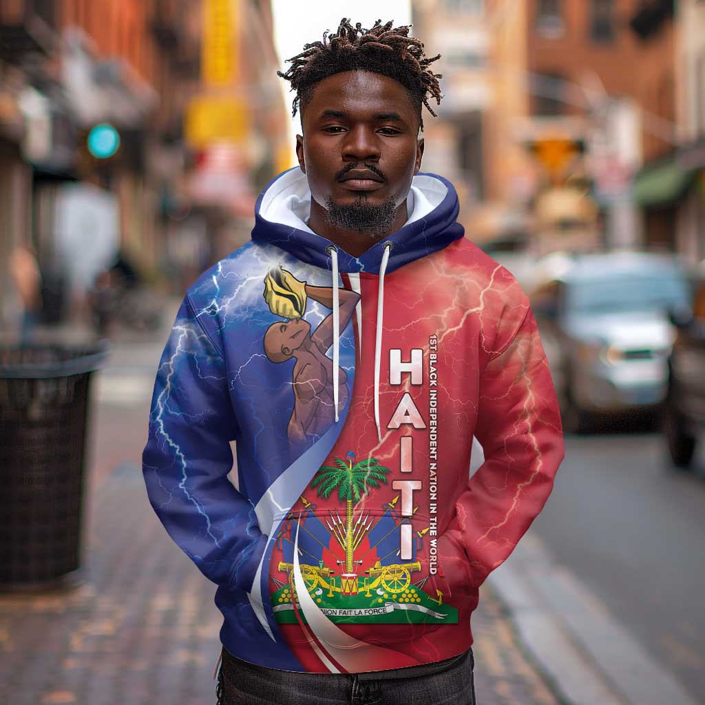Haiti Independence Day Hoodie The First Black Independent Nation - African Pride