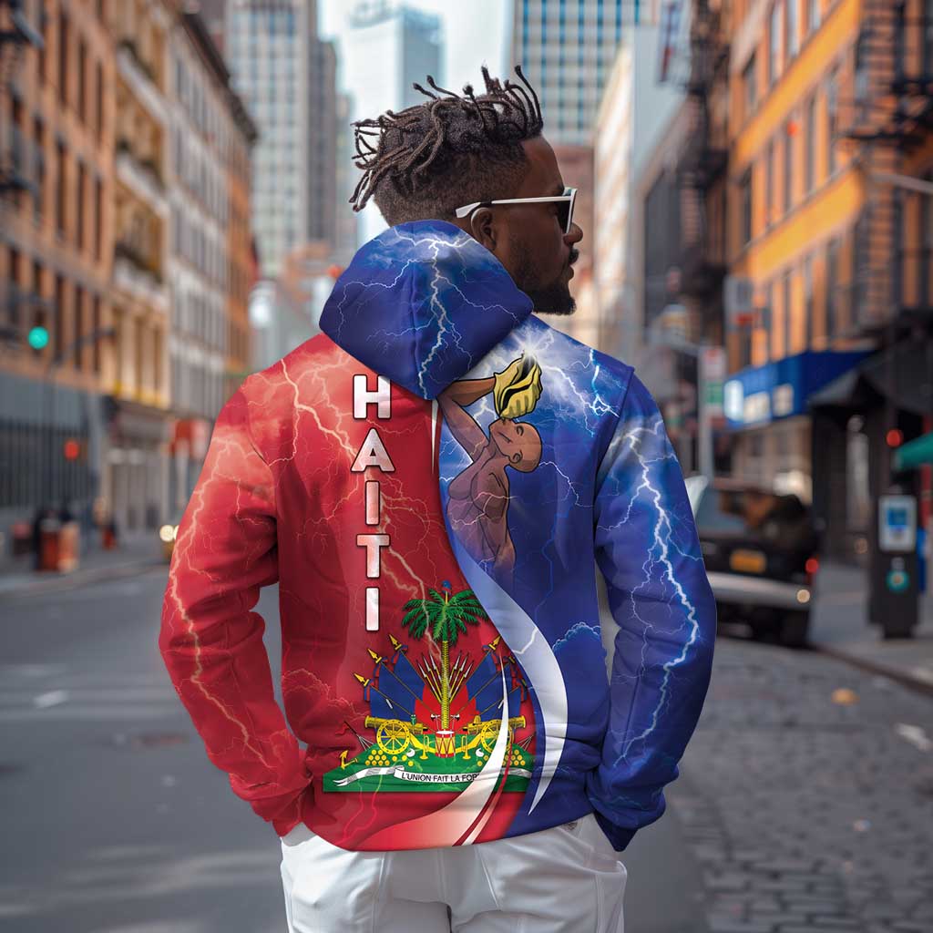 Haiti Independence Day Hoodie The First Black Independent Nation - African Pride