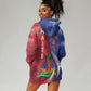 Haiti Independence Day Hoodie Dress The First Black Independent Nation - African Pride