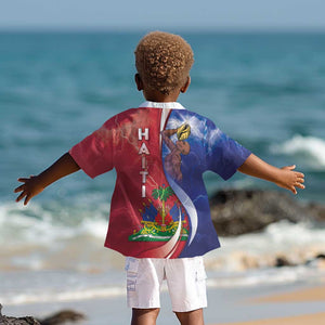 Haiti Independence Day Kid Hawaiian Shirt The First Black Independent Nation - African Pride