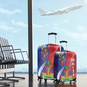 Haiti Independence Day Luggage Cover The First Black Independent Nation - African Pride