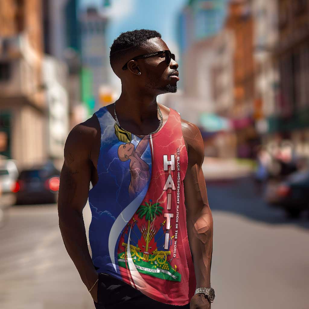 Haiti Independence Day Men Tank Top The First Black Independent Nation - African Pride