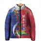 Haiti Independence Day Padded Jacket The First Black Independent Nation