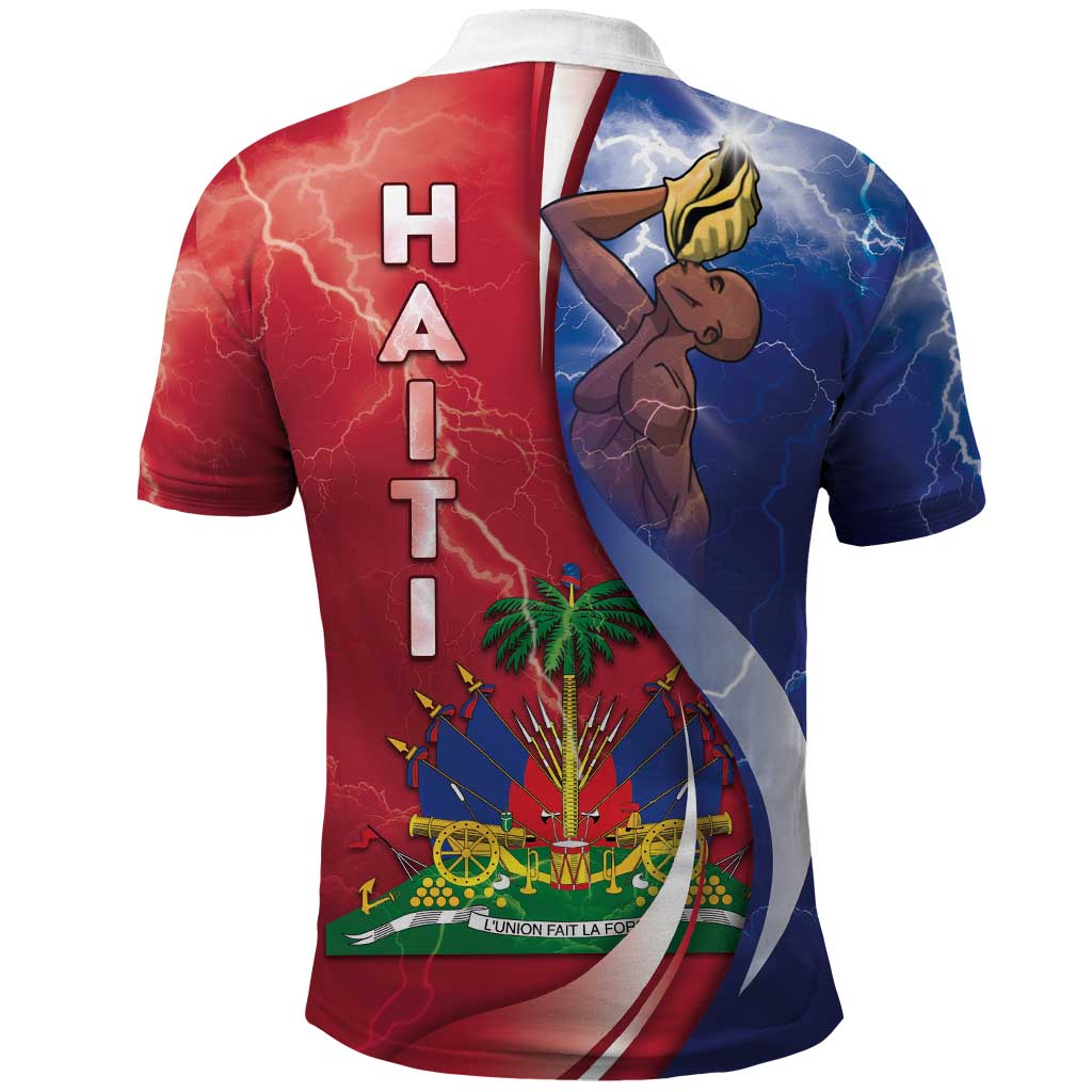 Haiti Independence Day Polo Shirt The First Black Independent Nation - African Pride