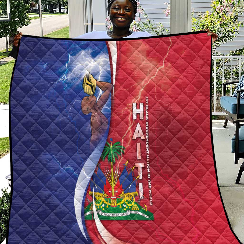 Haiti Independence Day Quilt The First Black Independent Nation - African Pride
