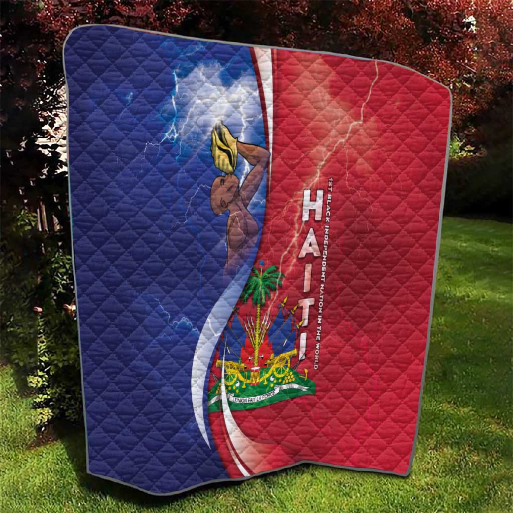Haiti Independence Day Quilt The First Black Independent Nation - African Pride