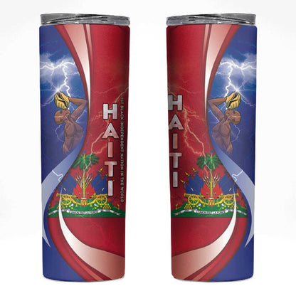 Haiti Independence Day Skinny Tumbler The First Black Independent Nation - African Pride