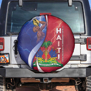 Haiti Independence Day Spare Tire Cover The First Black Independent Nation - African Pride