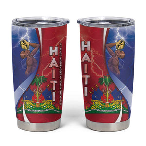 Haiti Independence Day Tumbler Cup The First Black Independent Nation - African Pride