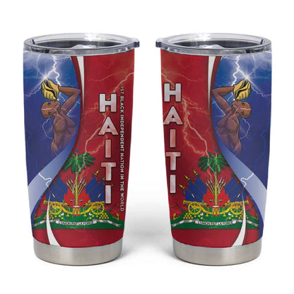 Haiti Independence Day Tumbler Cup The First Black Independent Nation - African Pride