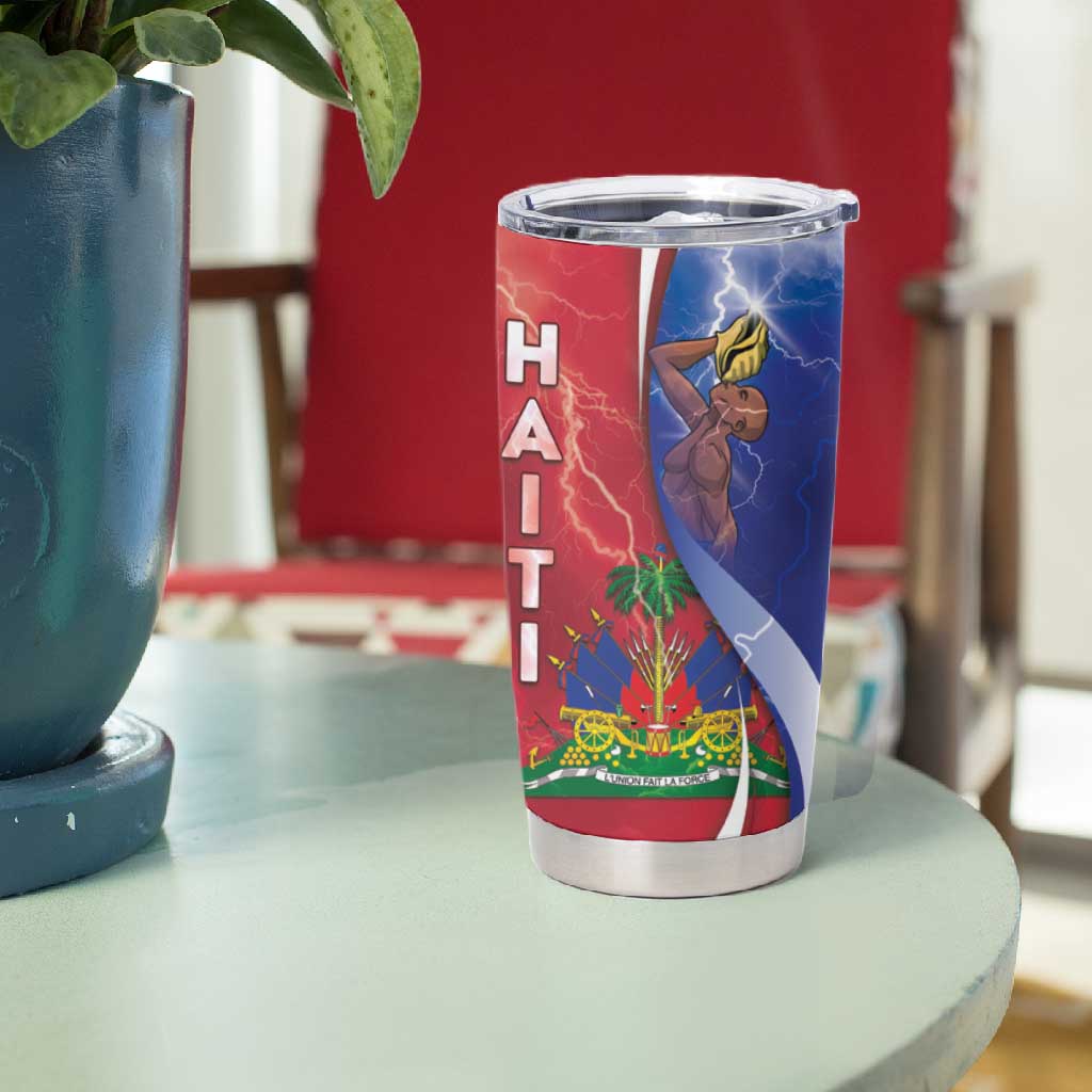 Haiti Independence Day Tumbler Cup The First Black Independent Nation - African Pride