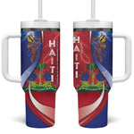 Haiti Independence Day Tumbler With Handle The First Black Independent Nation - African Pride
