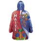 Haiti Independence Day Wearable Blanket Hoodie The First Black Independent Nation - African Pride