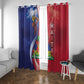 Haiti Independence Day Window Curtain The First Black Independent Nation - African Pride