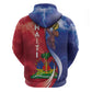 Haiti Independence Day Zip Hoodie The First Black Independent Nation - African Pride