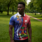 Haiti Independence Day Zipper Polo Shirt The First Black Independent Nation
