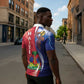 Haiti Independence Day Zipper Polo Shirt The First Black Independent Nation