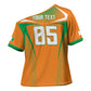 Custom Ivory Coast Football 2026 Cross Shoulder Shirt Go Les Elephants