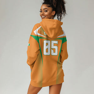 Custom Ivory Coast Football 2026 Hoodie Dress Go Les Elephants