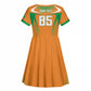 Custom Ivory Coast Football 2026 Kid Short Sleeve Dress Go Les Elephants