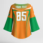 Custom Ivory Coast Football 2026 Kimono Sleeve Blouse Go Les Elephants