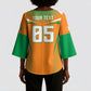 Custom Ivory Coast Football 2026 Kimono Sleeve Blouse Go Les Elephants