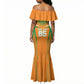 Custom Ivory Coast Football 2026 Mermaid Dress Go Les Elephants