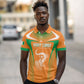 Custom Ivory Coast Football 2026 Polo Shirt Go Les Elephants