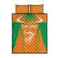 Ivory Coast Football 2026 Quilt Bed Set Go Les Elephants